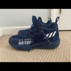 Dark Blue Dame 7 Adidas